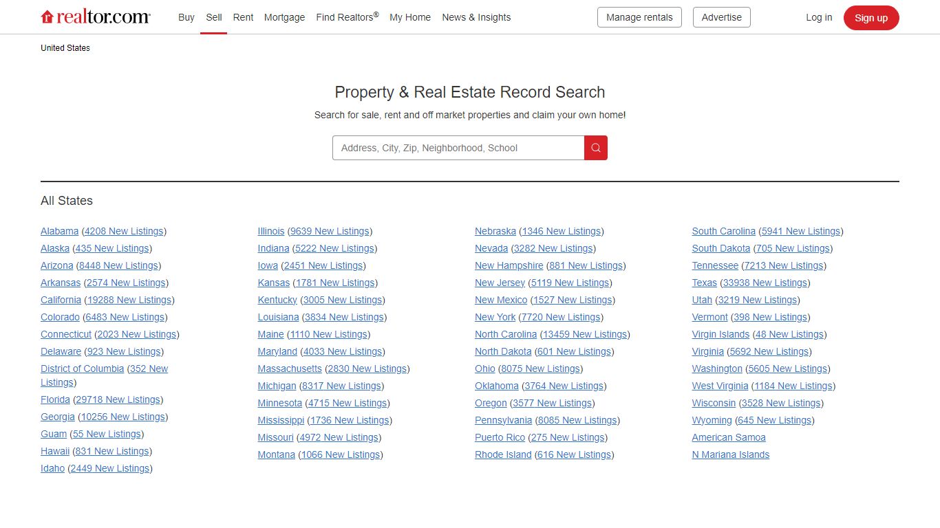 Property Record Search, Find Home & Real Estate Records | Claim Your ...